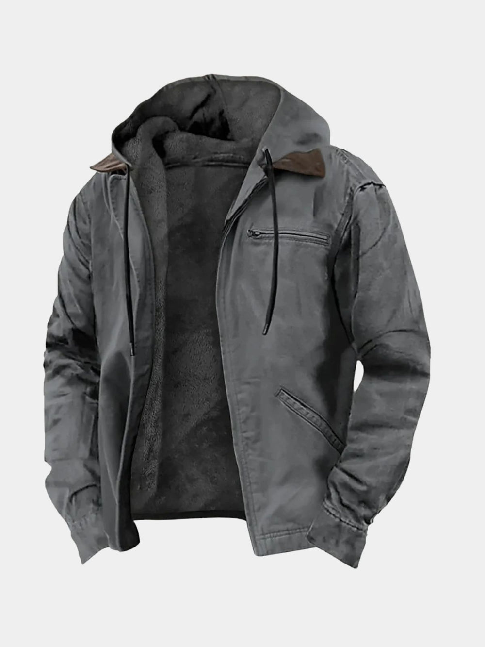 Men's Hooded Lined Jacket
