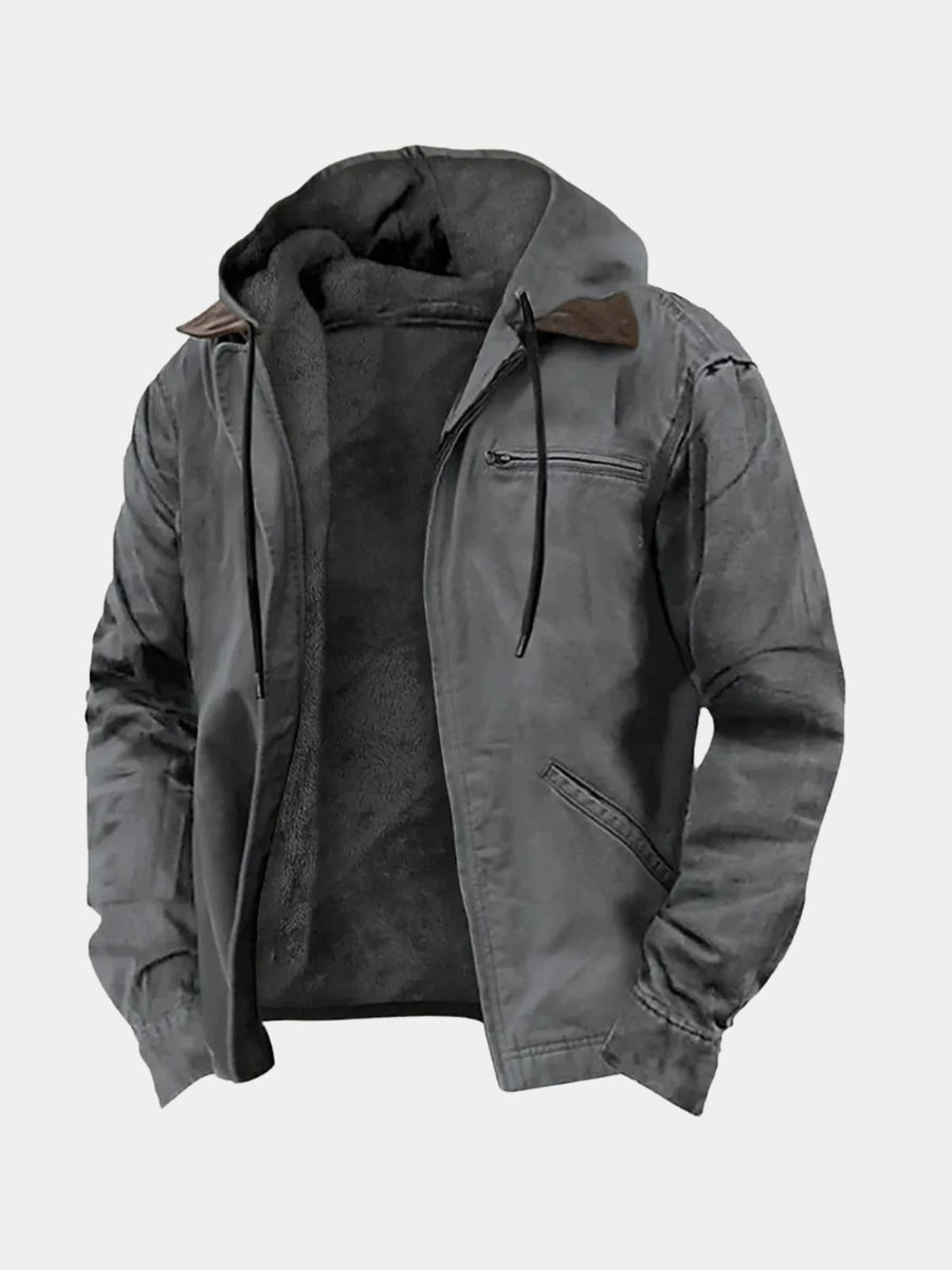 Men's Hooded Lined Jacket
