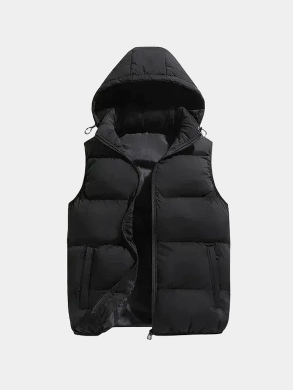 Men's Hooded Padded Vest