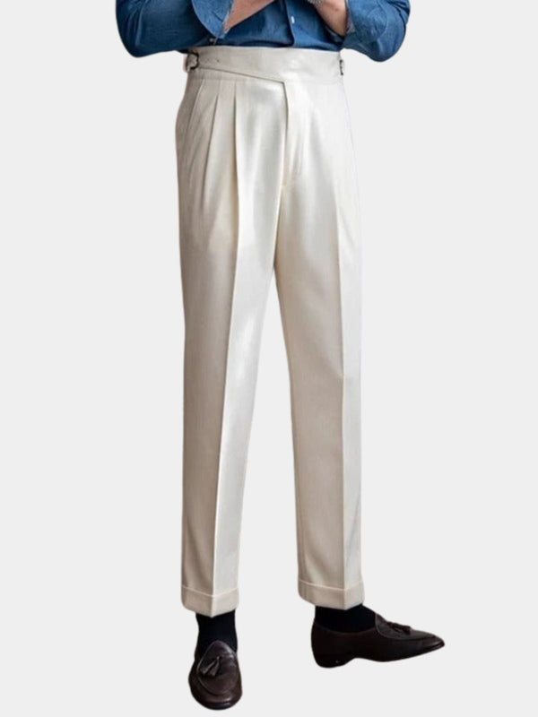 Men's Pleated Dress Pants