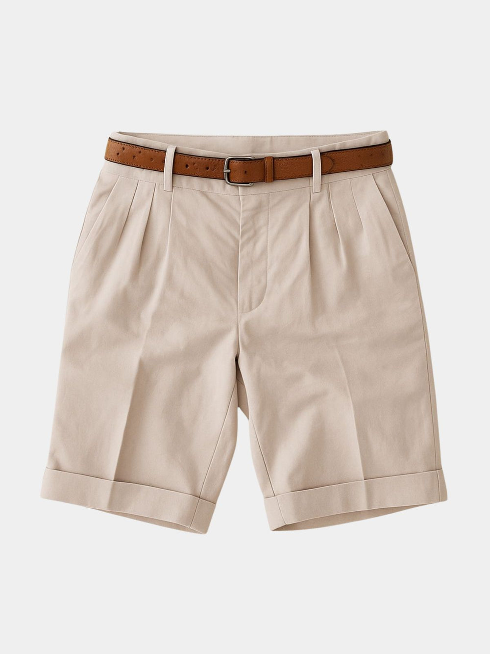 Men's Pleated Shorts
