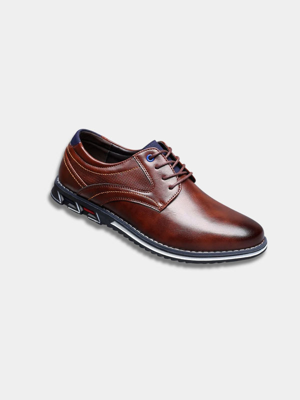 Men's Thick Sole Lace-Up Shoes