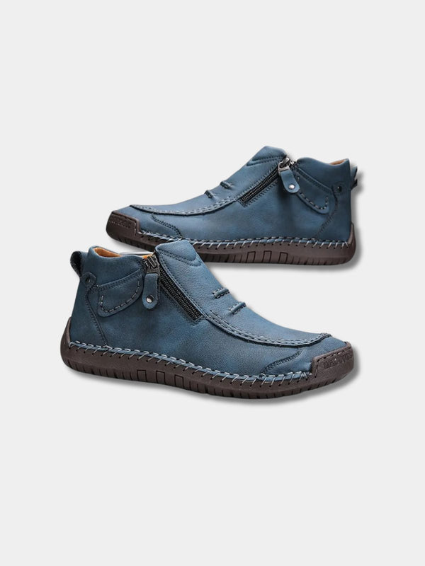 Men's Zip-Up Ankle Boots