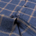 Men's Button-Up Plaid Shirt