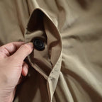 Men's Quilted Button-Up Coat