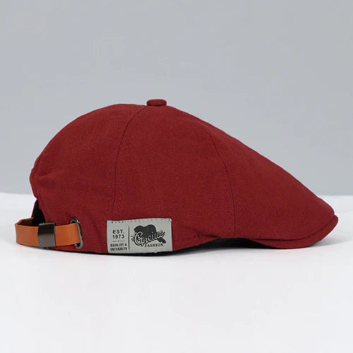 Men's Adjustable Flat Cap