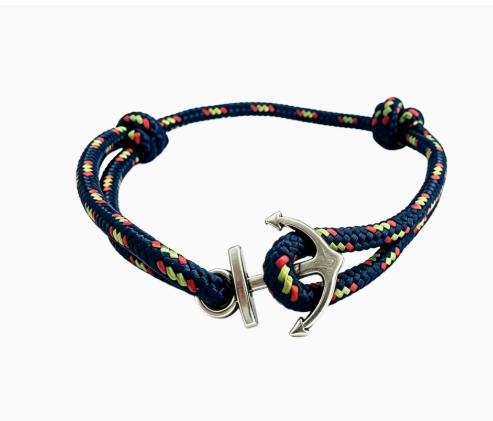 Men's Anchor Cord Bracelet