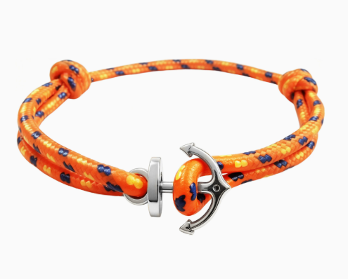 Men's Anchor Cord Bracelet