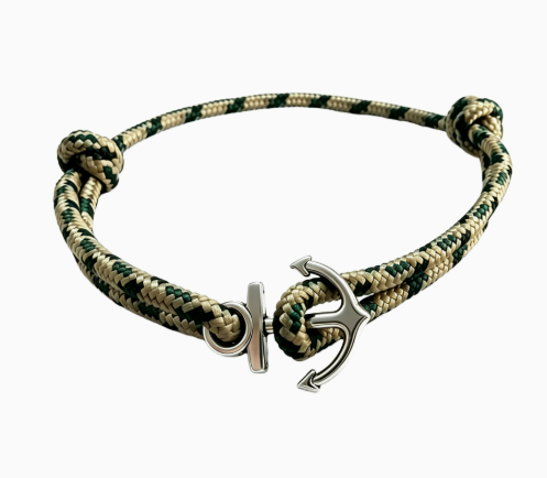 Men's Anchor Cord Bracelet