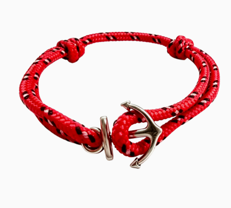 Men's Anchor Cord Bracelet