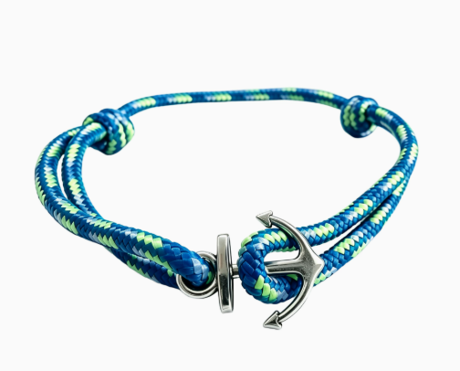 Men's Anchor Cord Bracelet