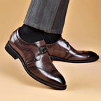Men's Apron Toe Derby Shoes