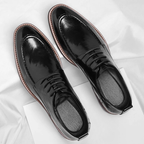 Men's Apron Toe Dress Shoes