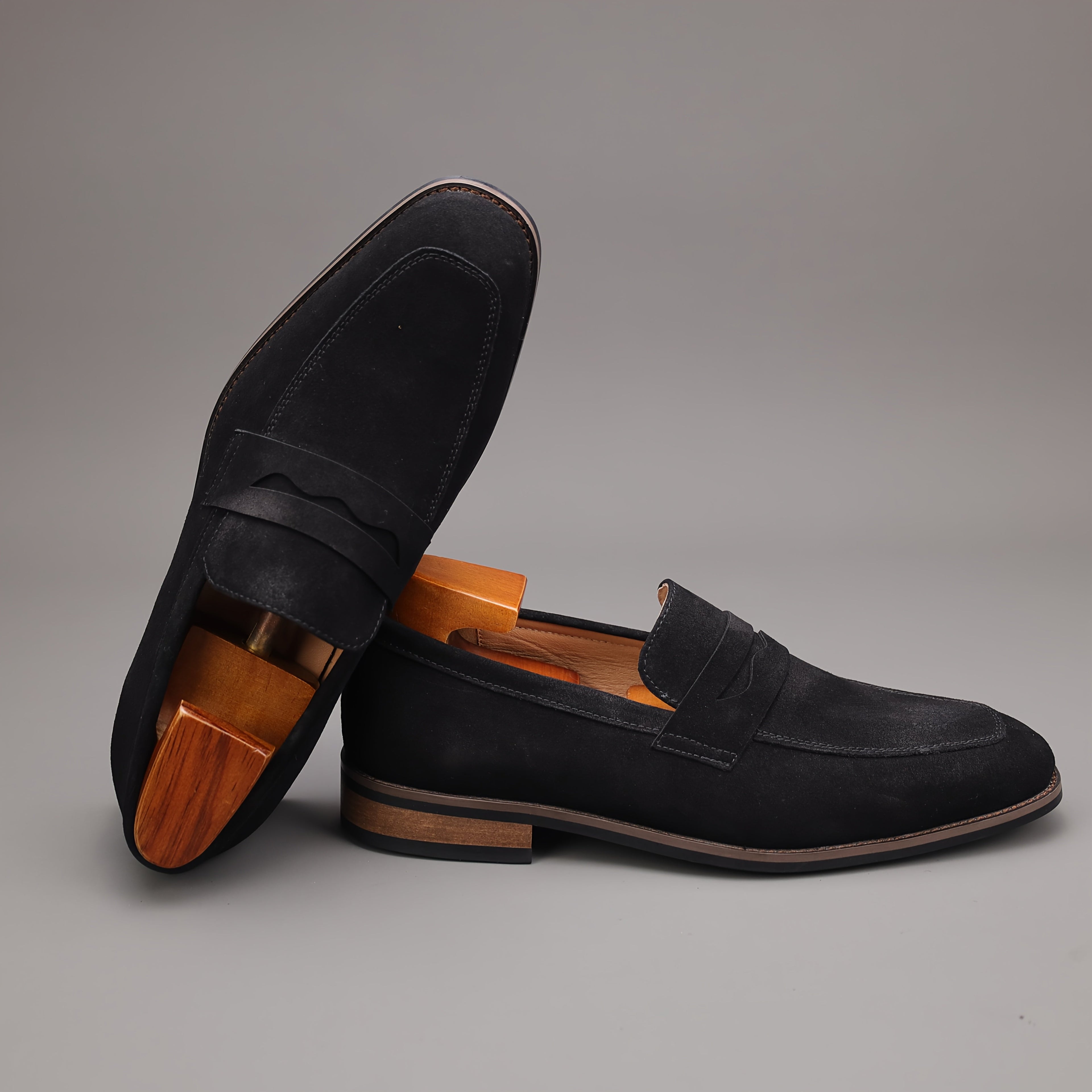 Men's Classic Apron Toe Loafers