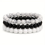 Men's Beaded Bracelet Set