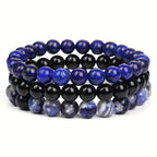 Men's Beaded Bracelet Set