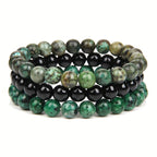 Men's Beaded Bracelet Set