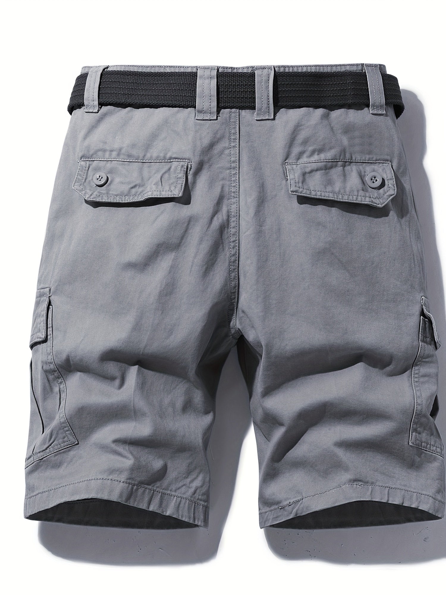 Men's Belted Cargo Shorts