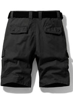 Men's Belted Cargo Shorts