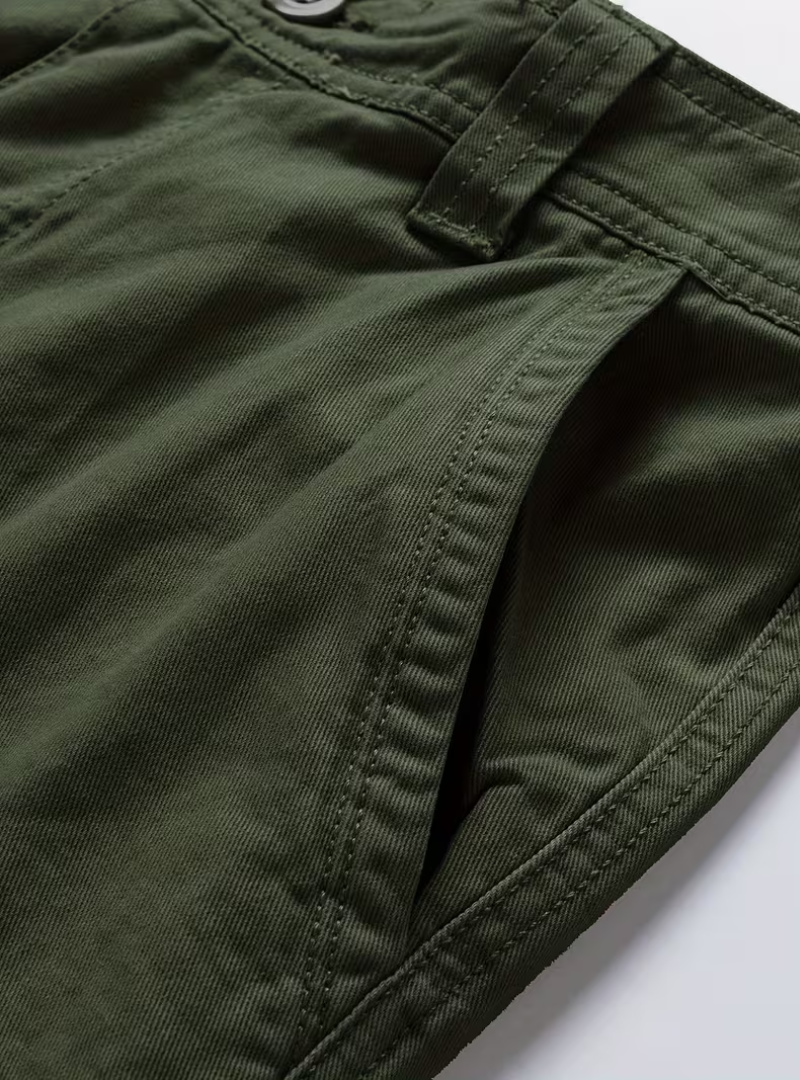 Men's Belted Cargo Shorts