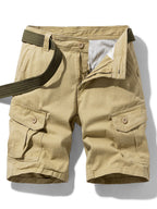 Men's Belted Cargo Shorts