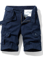 Men's Belted Cargo Shorts