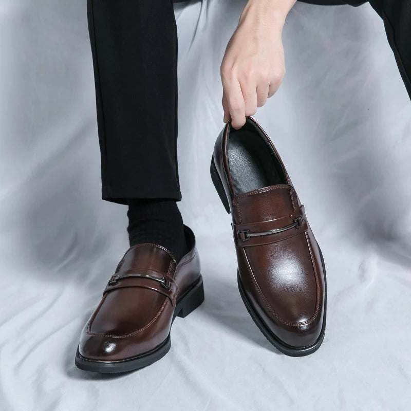 Men's Bit Strap Dress Loafers