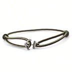 Men's Braided Anchor Cord Bracelet
