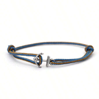 Men's Braided Anchor Cord Bracelet