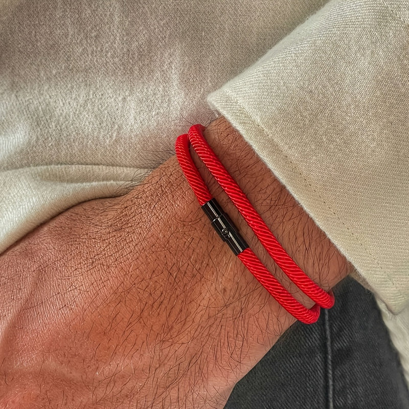 Men's Braided Cord Bracelet