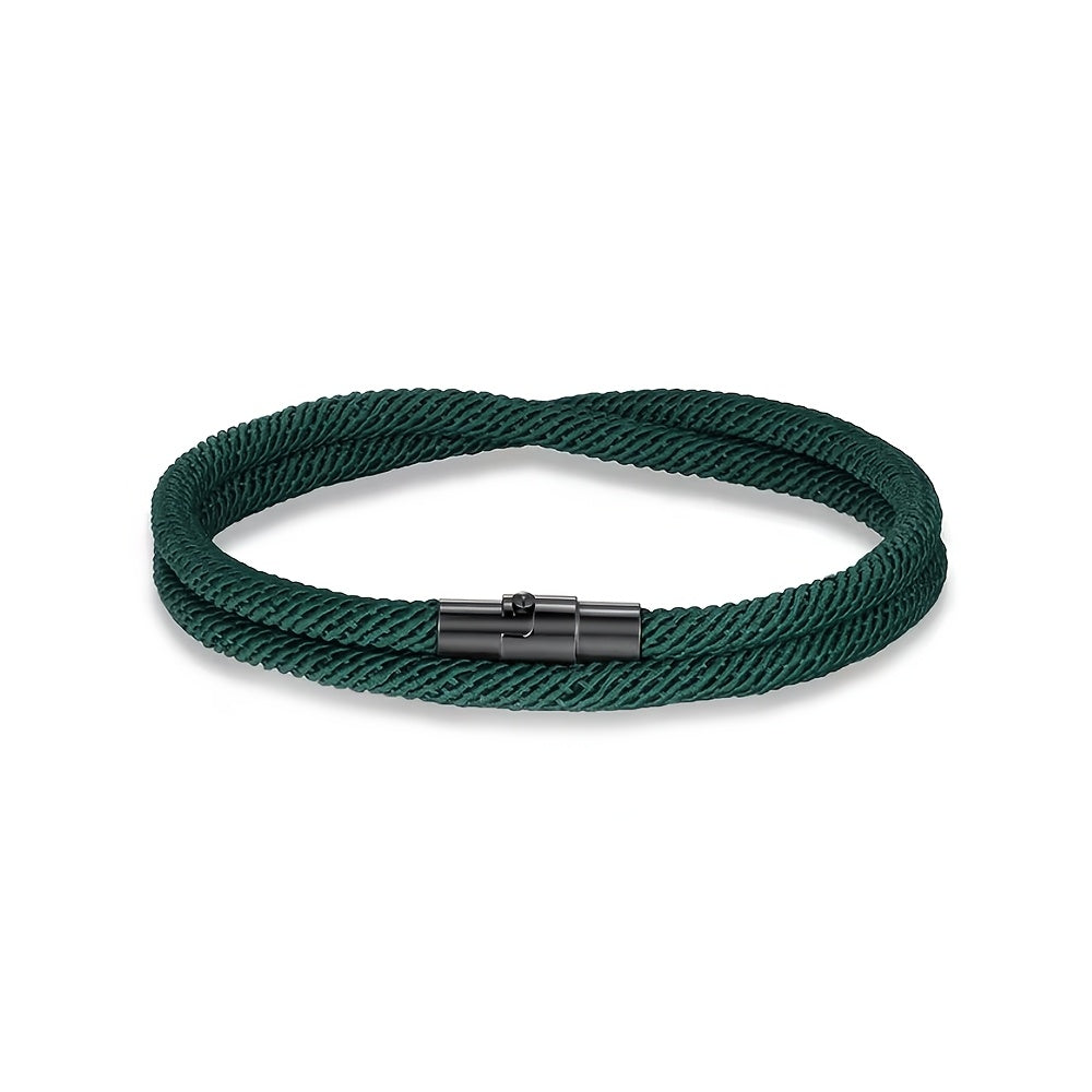 Men's Braided Cord Bracelet