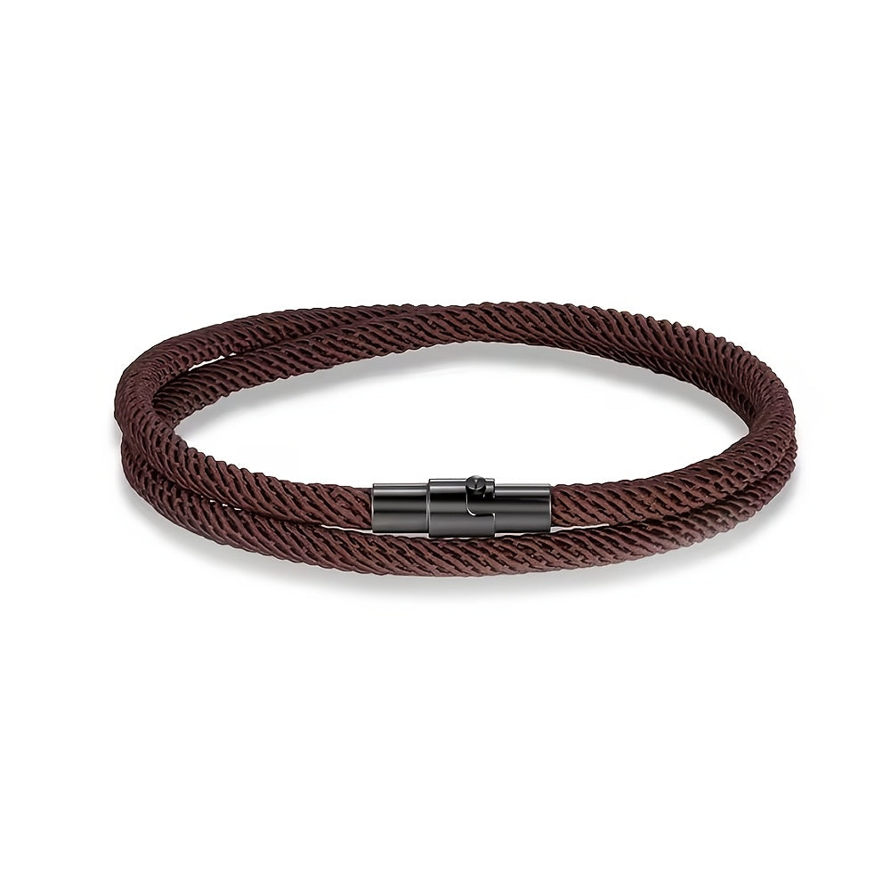 Men's Braided Cord Bracelet