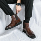 Men's Brogue Chelsea Boots