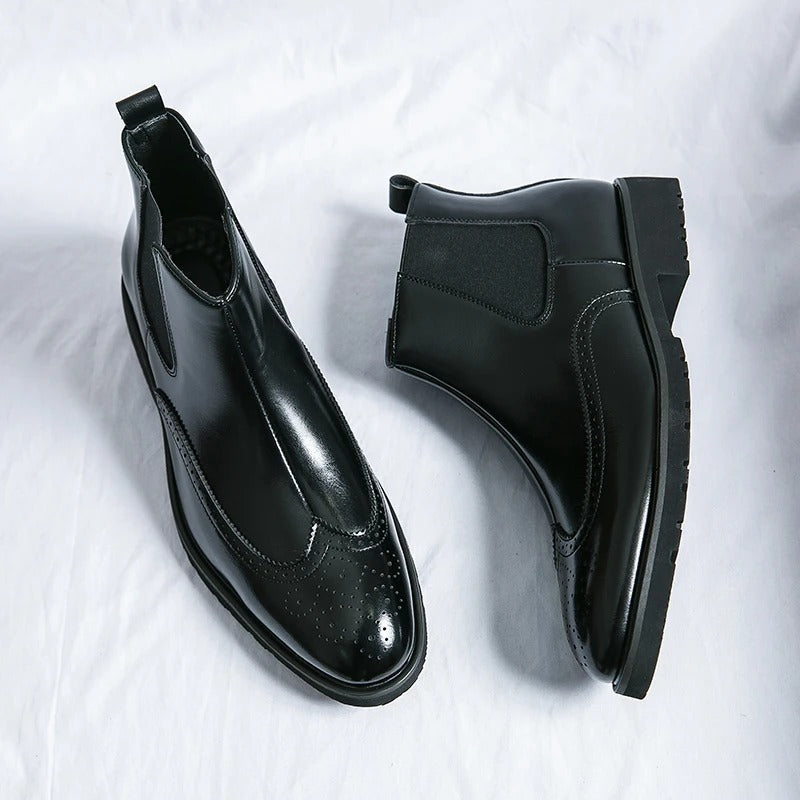 Men's Brogue Chelsea Boots