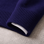 Men's Brushed Fine Knit Crew Neck Sweater