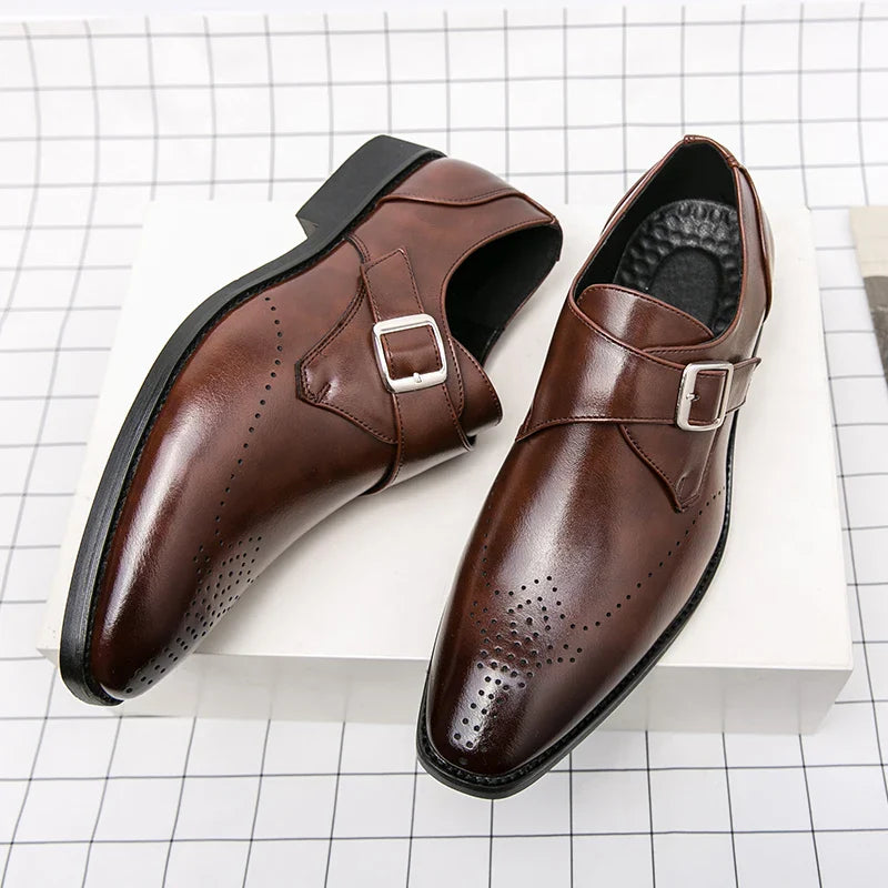 Men's Buckle Dress Shoes