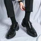 Men's Buckle Monk Strap Shoes