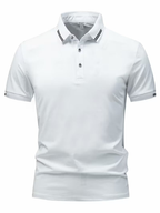 Men's Button Placket Polo Shirt