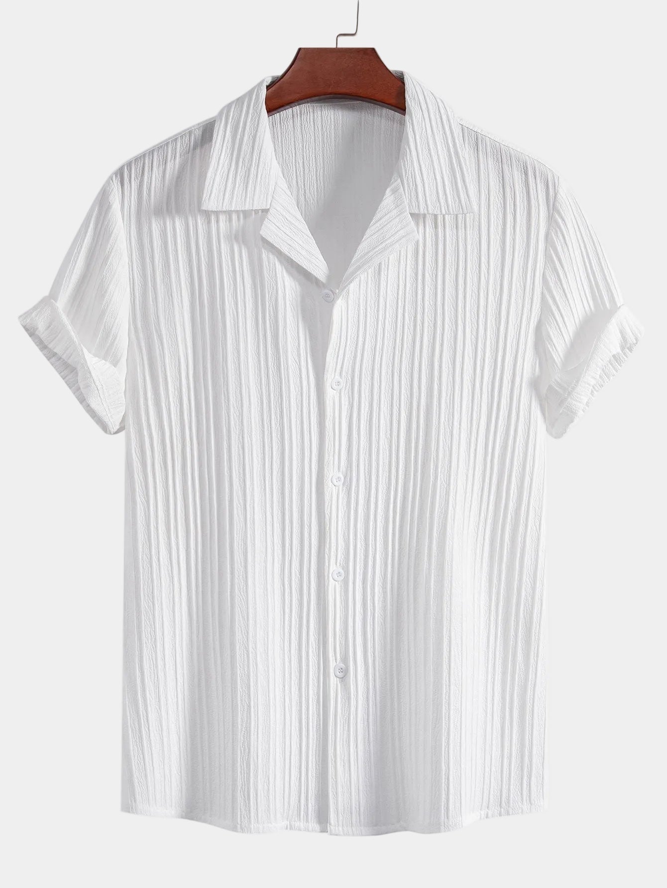 Men's Button-Up Matching Set