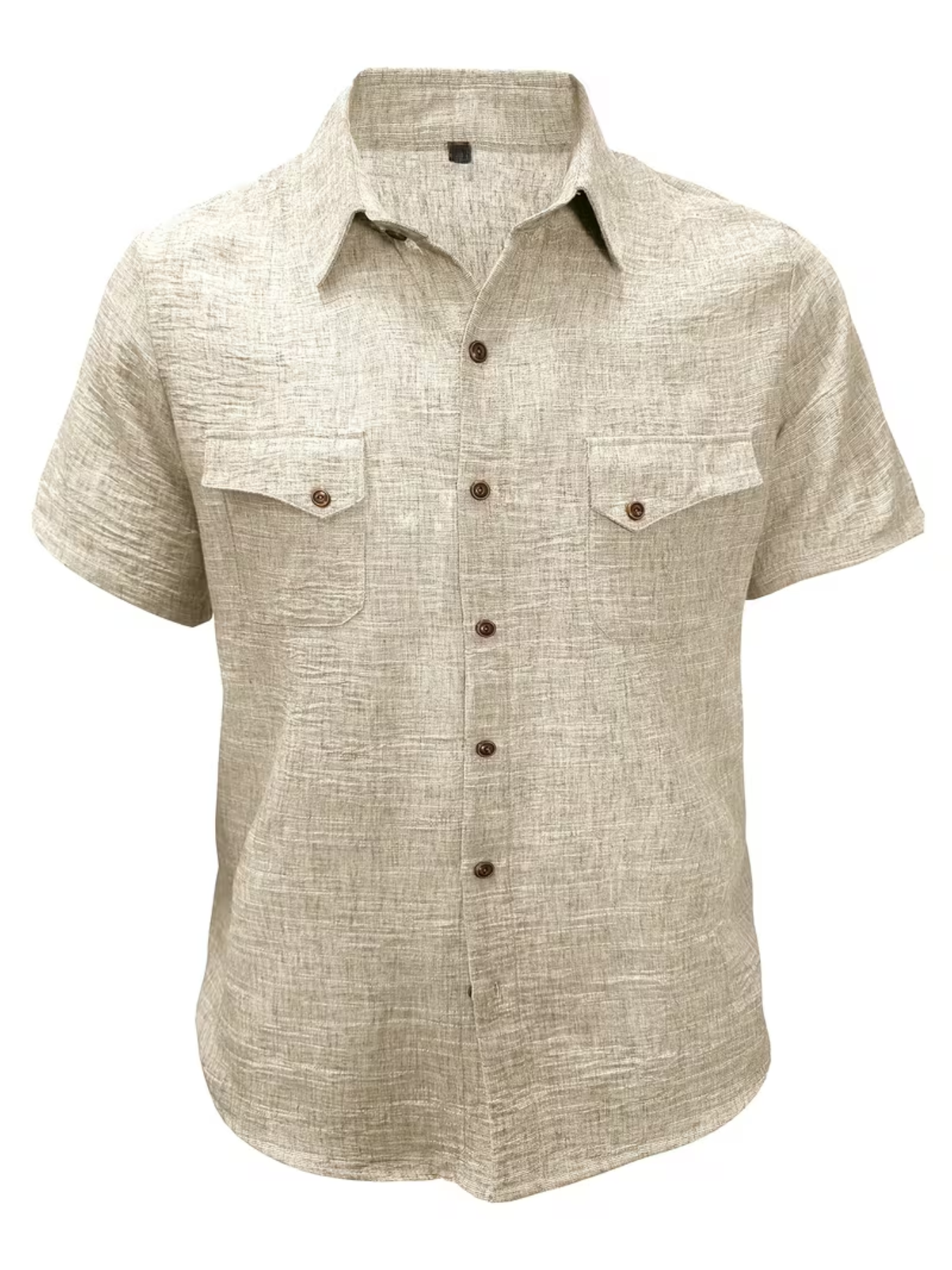 Men's Button-Up Pocket Shirt