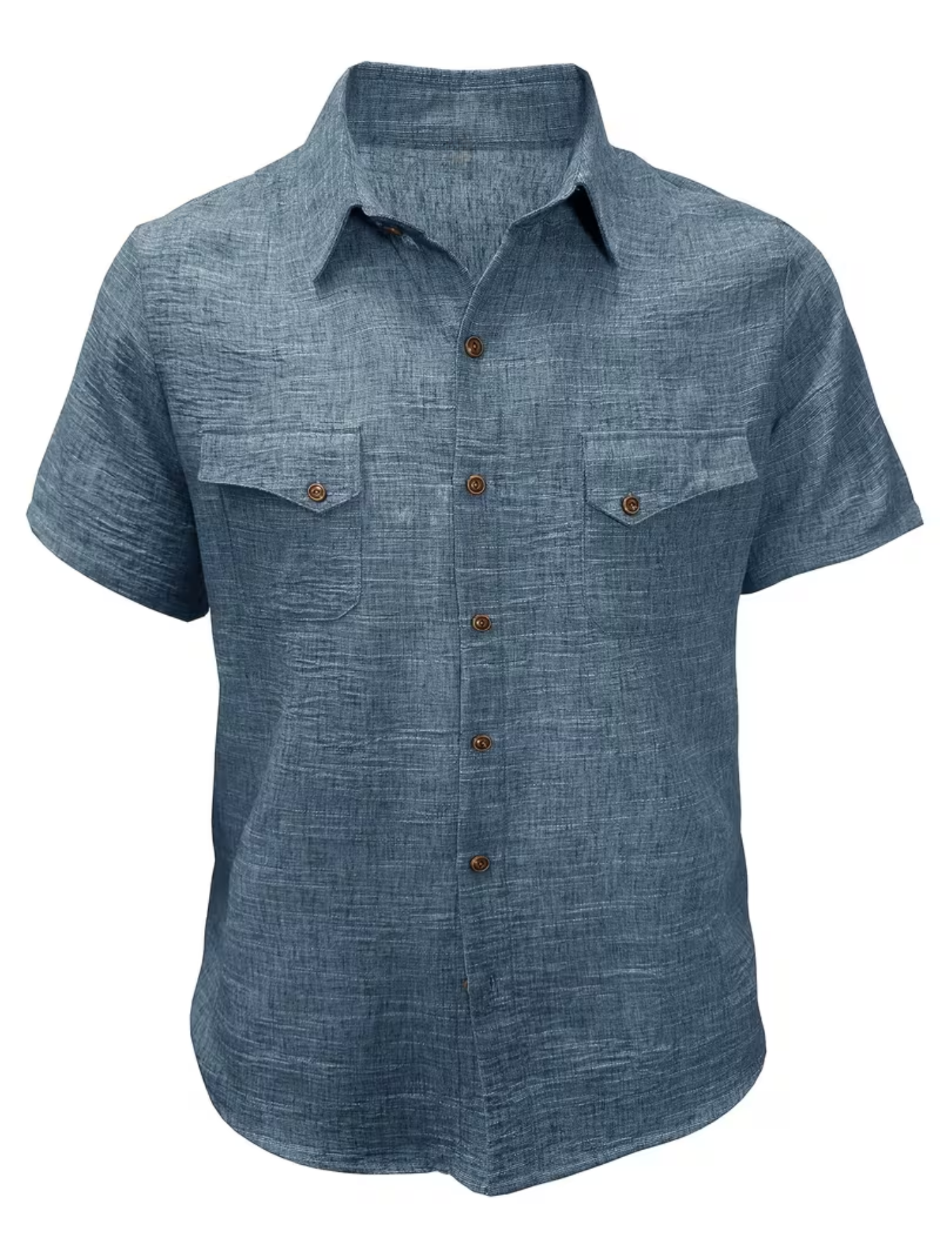 Men's Button-Up Pocket Shirt