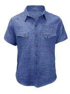 Men's Button-Up Pocket Shirt