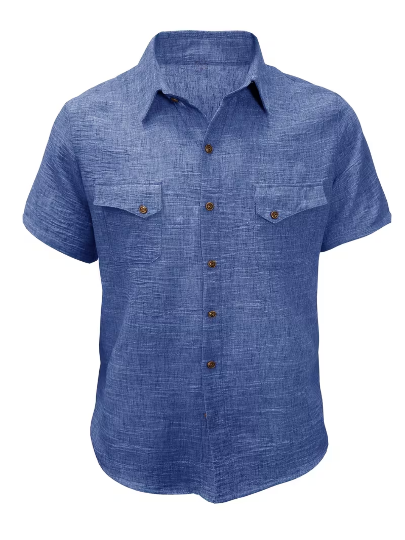 Men's Button-Up Pocket Shirt