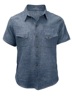 Men's Button-Up Pocket Shirt