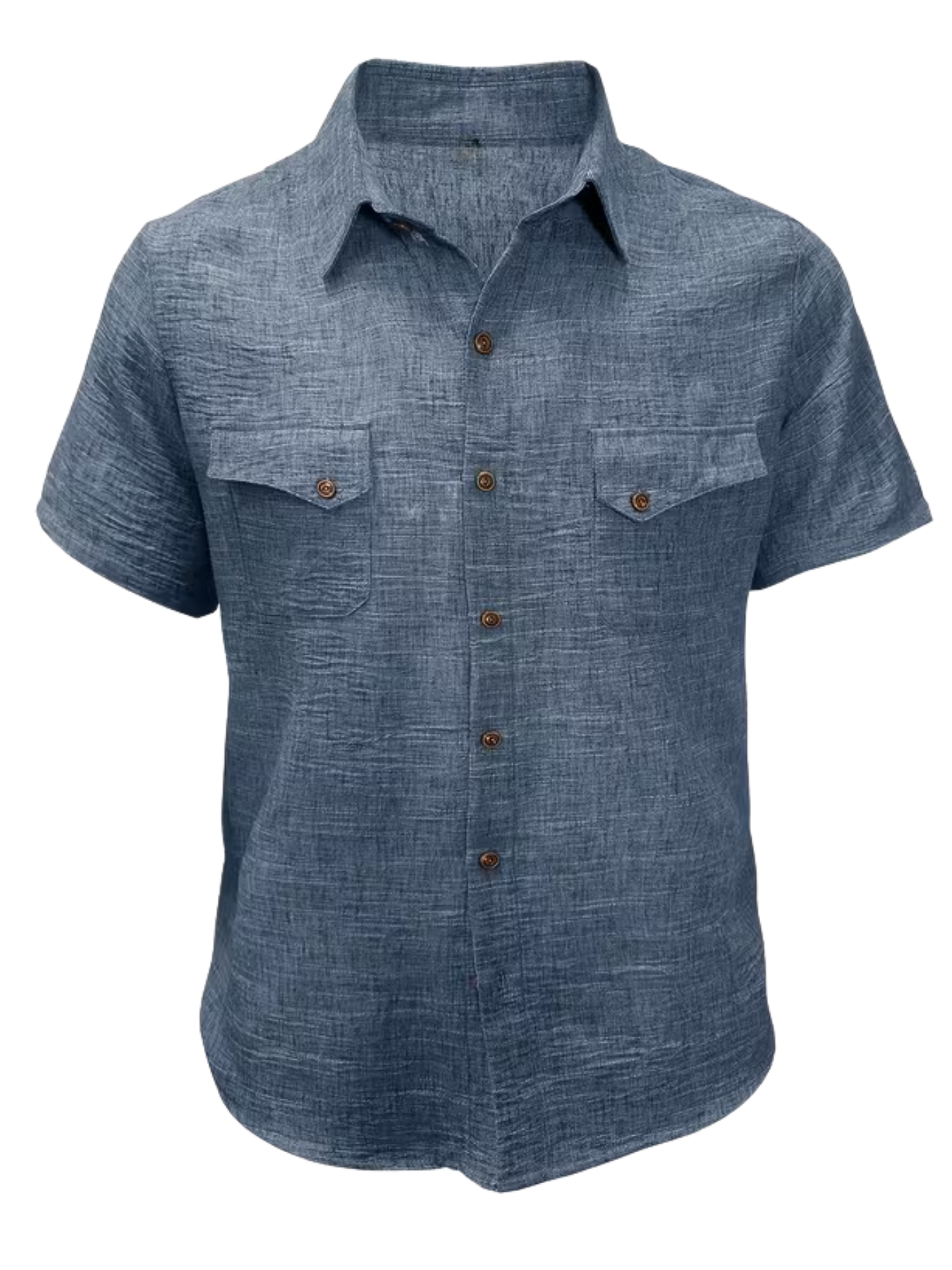 Men's Button-Up Pocket Shirt