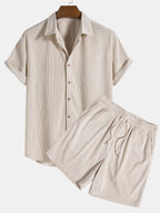Men's Button-Up Set