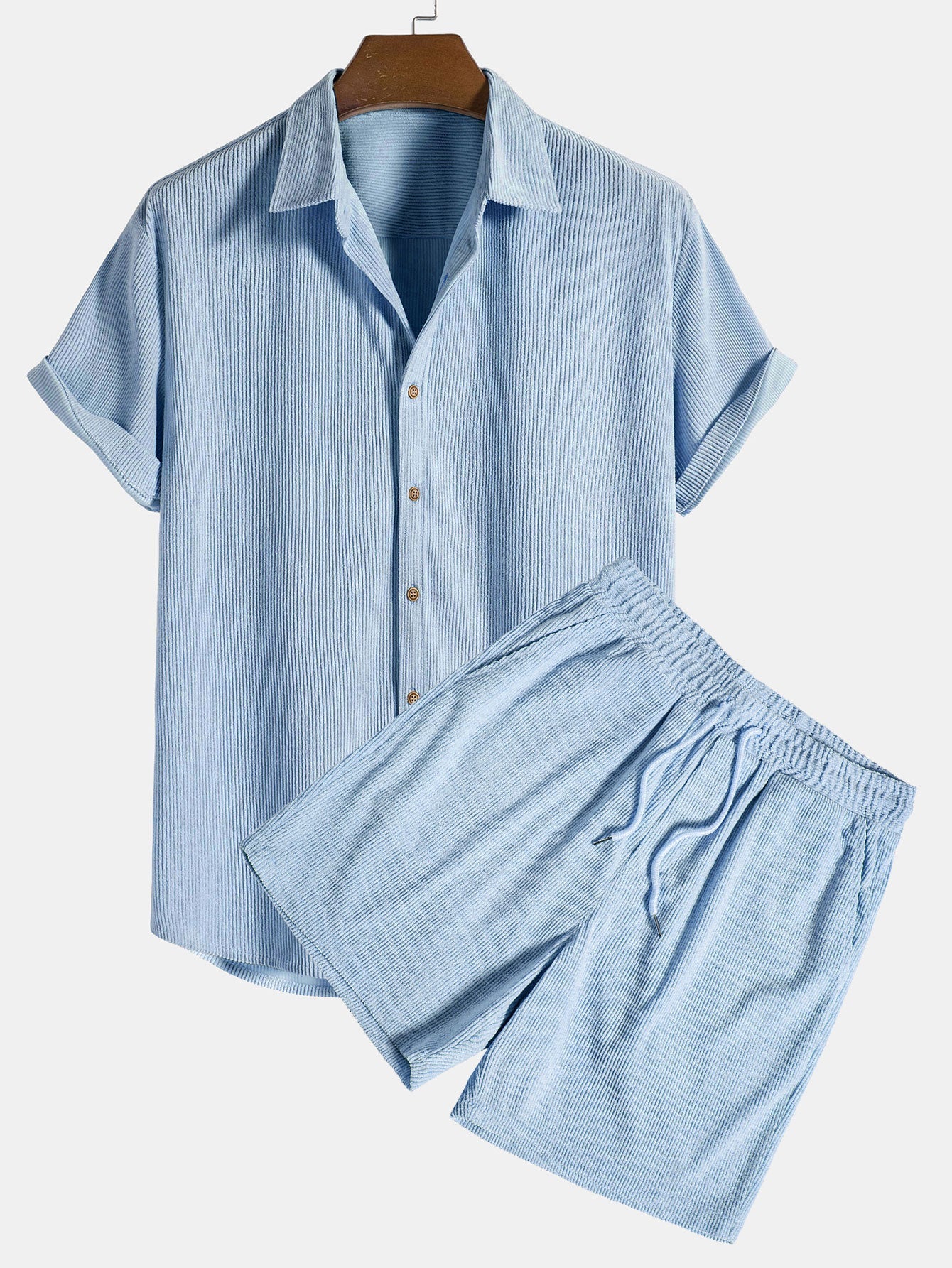 Men's Button-Up Set