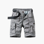 Men's Button-Up Shirt and Cargo Shorts Set