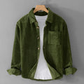 Men's Button-Up Shirt Jacket