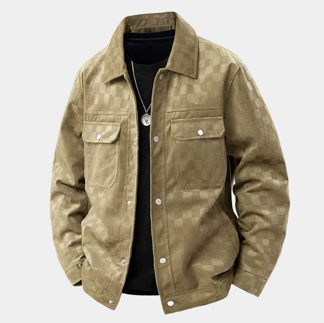 Men's Button-Up Jacket